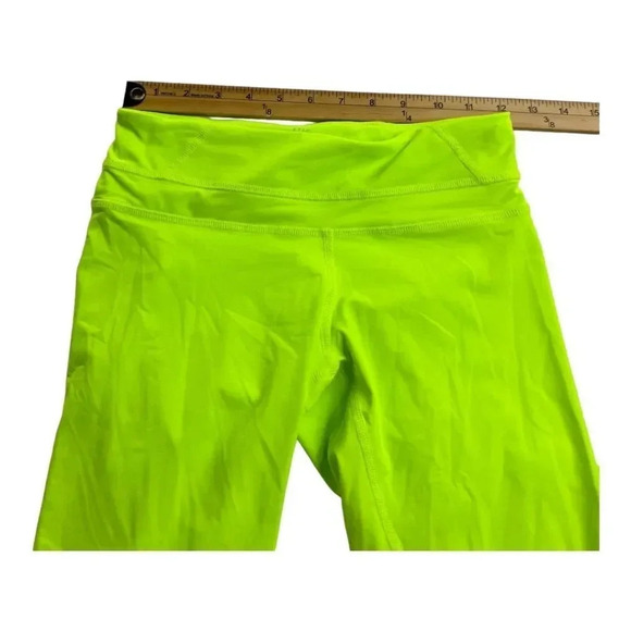 APL Neon Yellow Capri Leggings - Picture 6 of 9
